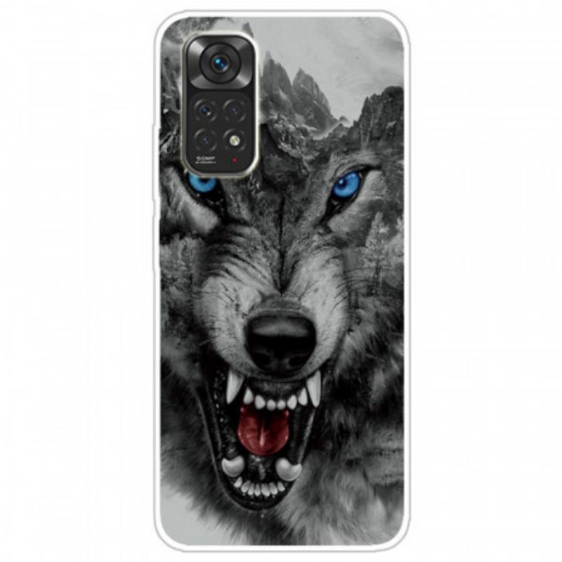 Coque Xiaomi Redmi Note 11 Pro /  Note 11 Pro 5G Loup Féroce