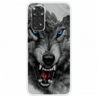 Coque Xiaomi Redmi Note 11 Pro /  Note 11 Pro 5G Loup Féroce