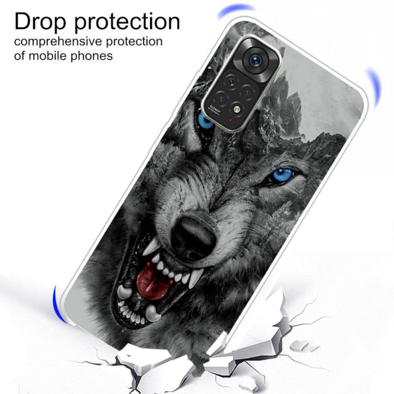 Coque Xiaomi Redmi Note 11 Pro /  Note 11 Pro 5G Loup Féroce