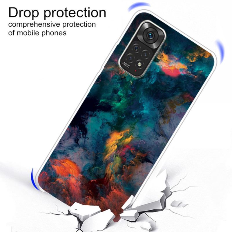 Coque Xiaomi Redmi Note 11 Pro /  Note 11 Pro 5G Nuages Colorés