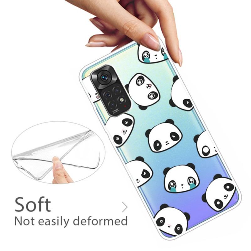 Coque Xiaomi Redmi Note 11 Pro /  Note 11 Pro 5G Pandas Sentimentaux