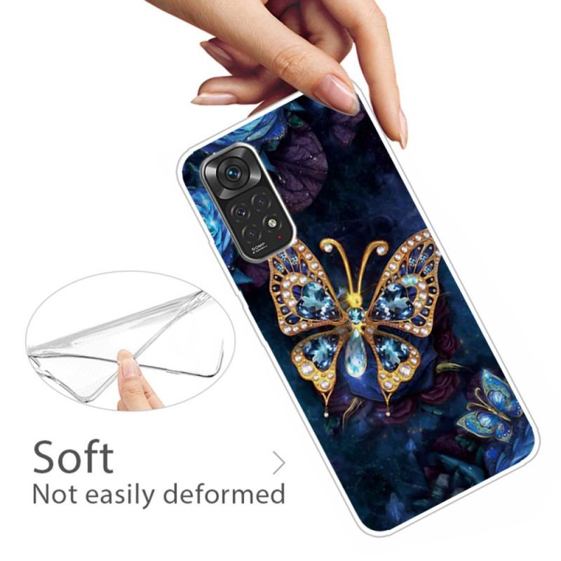 Coque Xiaomi Redmi Note 11 Pro /  Note 11 Pro 5G Papillon D'Or