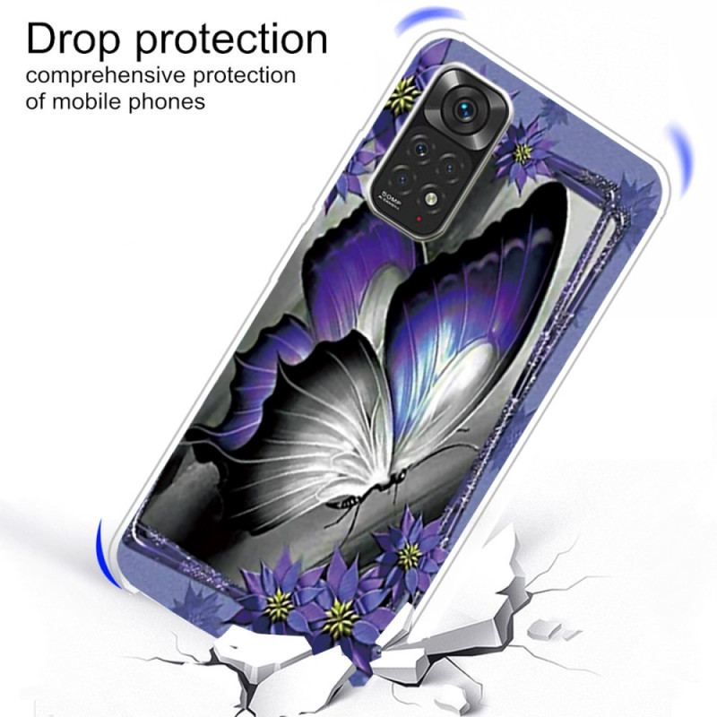 Coque Xiaomi Redmi Note 11 Pro /  Note 11 Pro 5G Papillon Royal