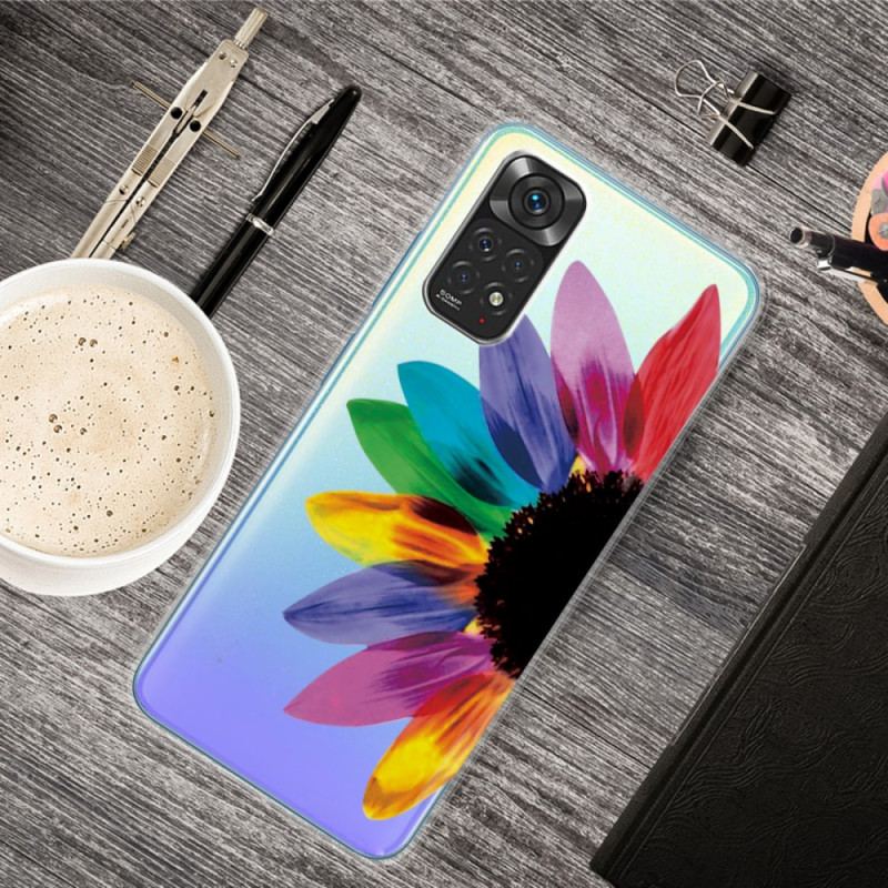 Coque Xiaomi Redmi Note 11 Pro /  Note 11 Pro 5G Pétales Colorées