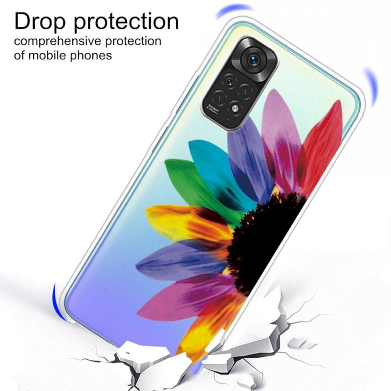 Coque Xiaomi Redmi Note 11 Pro /  Note 11 Pro 5G Pétales Colorées