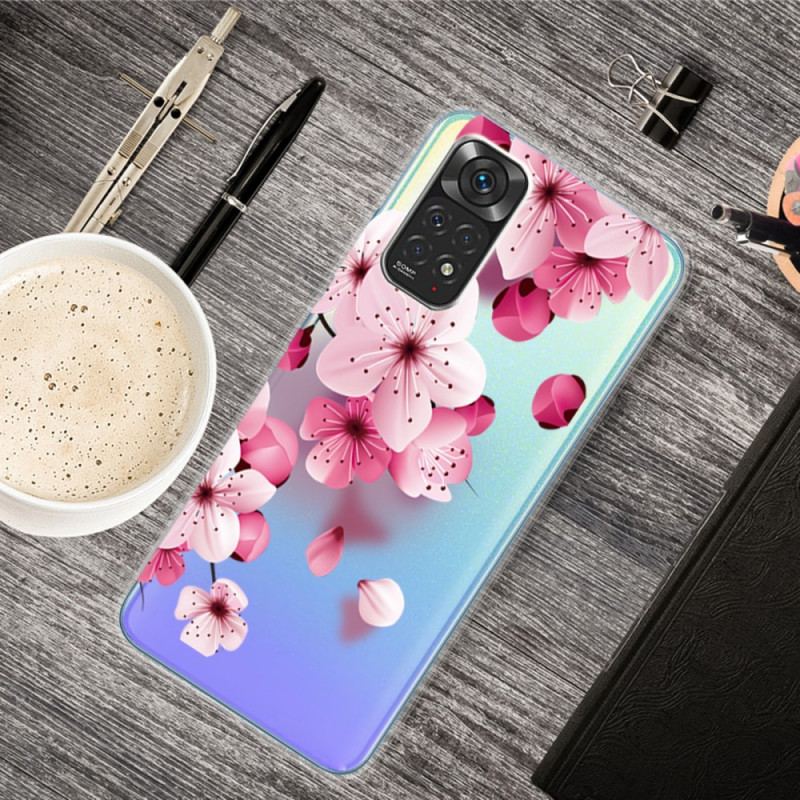 Coque Xiaomi Redmi Note 11 Pro /  Note 11 Pro 5G Petites Fleurs Roses