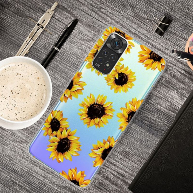 Coque Xiaomi Redmi Note 11 Pro /  Note 11 Pro 5G Tournesols