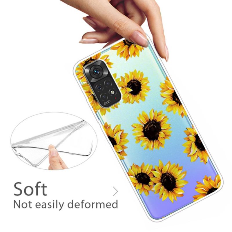 Coque Xiaomi Redmi Note 11 Pro /  Note 11 Pro 5G Tournesols