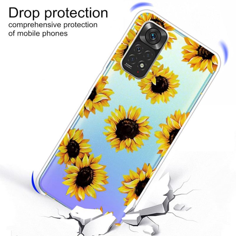 Coque Xiaomi Redmi Note 11 Pro /  Note 11 Pro 5G Tournesols