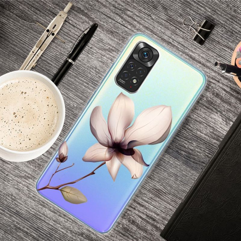 Coque Xiaomi Redmi Note 11 Pro /  Note 11 Pro 5G Transparente Fleur