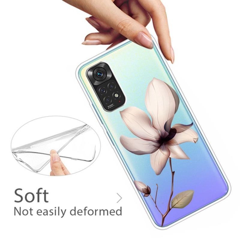 Coque Xiaomi Redmi Note 11 Pro /  Note 11 Pro 5G Transparente Fleur