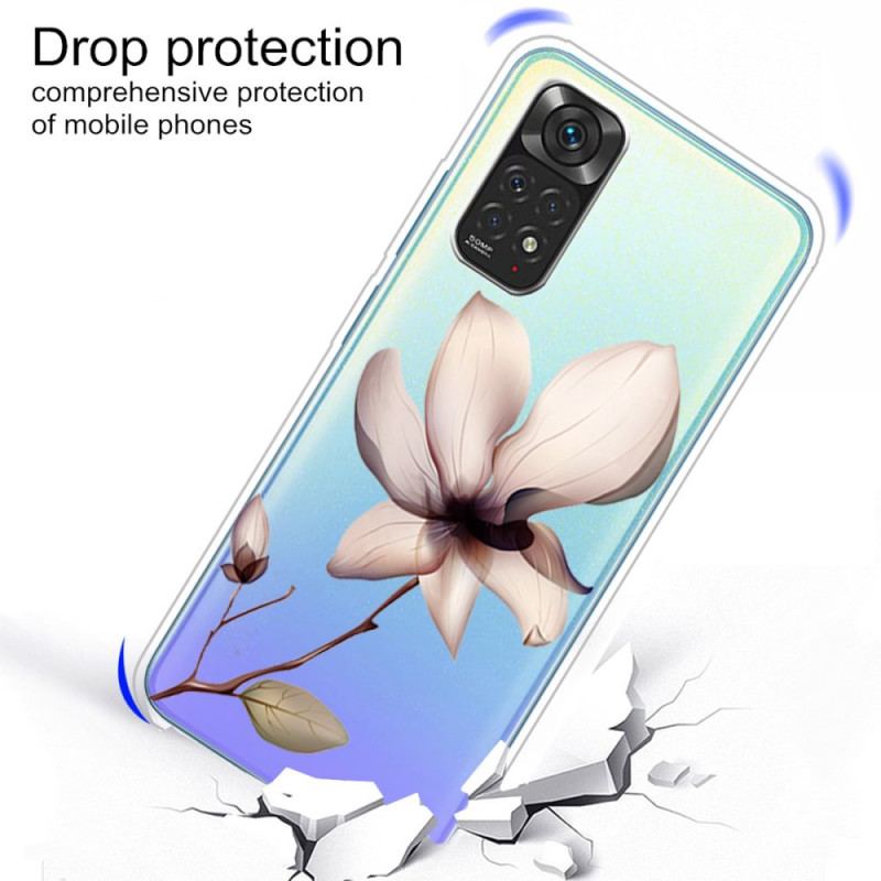 Coque Xiaomi Redmi Note 11 Pro /  Note 11 Pro 5G Transparente Fleur