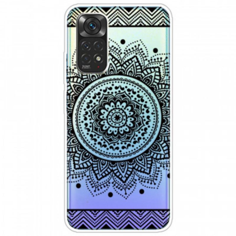 Coque Xiaomi Redmi Note 11 Pro /  Note 11 Pro 5G Transparente Fleur Mandala