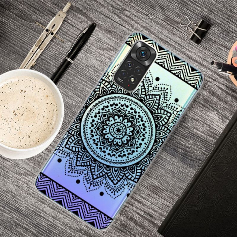 Coque Xiaomi Redmi Note 11 Pro /  Note 11 Pro 5G Transparente Fleur Mandala