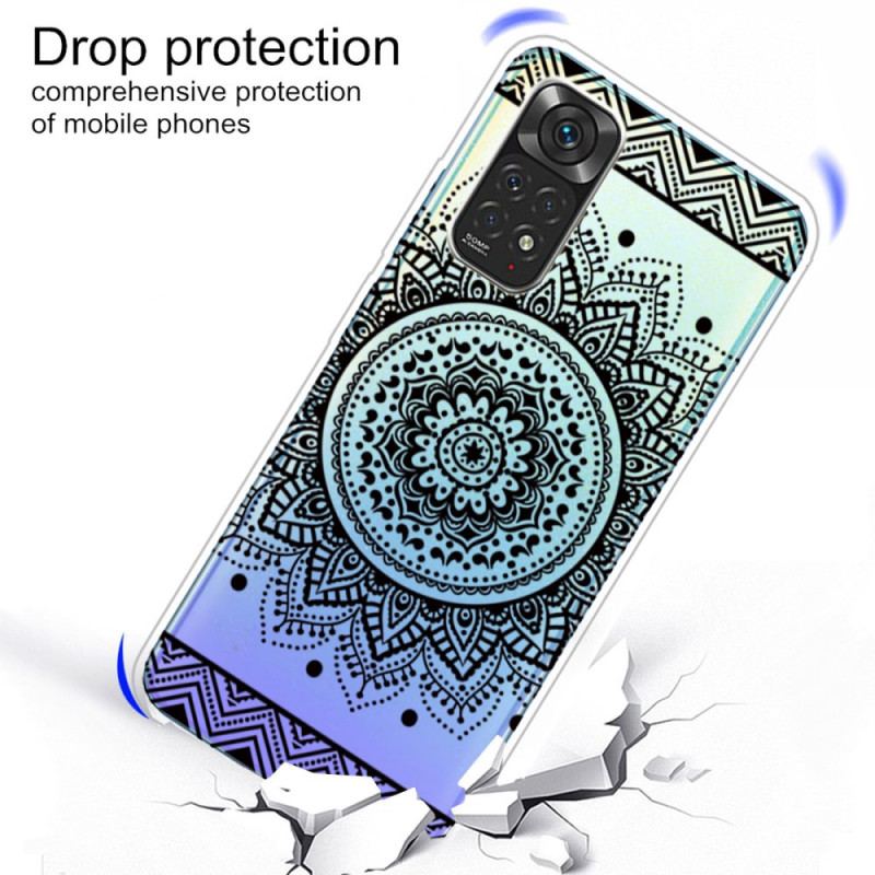 Coque Xiaomi Redmi Note 11 Pro /  Note 11 Pro 5G Transparente Fleur Mandala