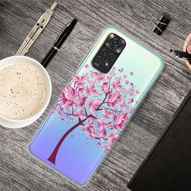 Coque Xiaomi Redmi Note 11 Pro /  Note 11 Pro 5Gs Top Arbre Rose