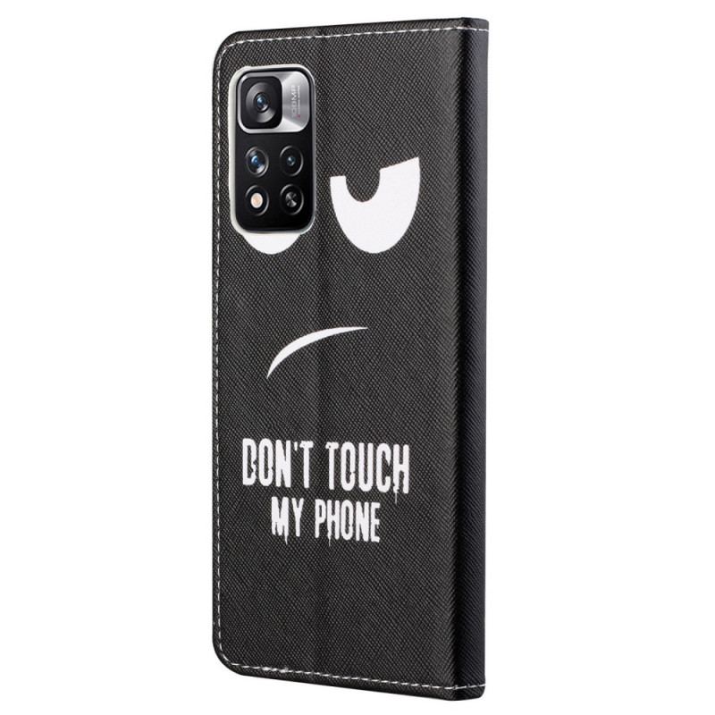 Housse Xiaomi Redmi Note 11 Pro / Note 11 Pro 5G Don't Touch My Phone