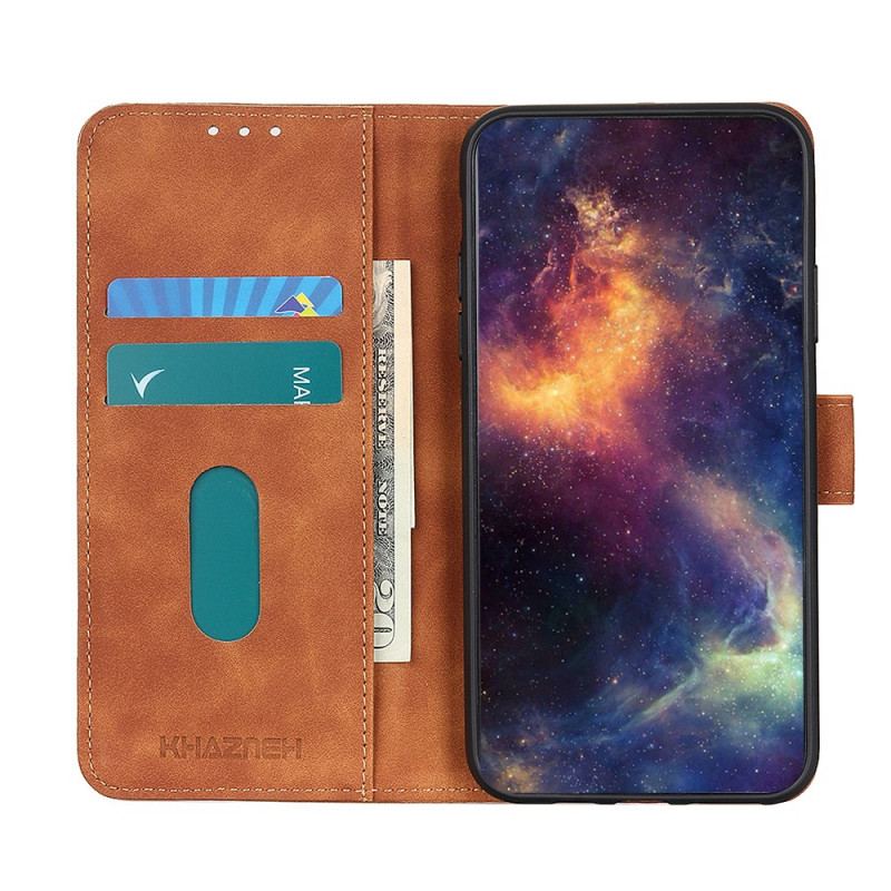 Housse Xiaomi Redmi Note 11 Pro / Note 11 Pro 5G Effet Cuir Vintage KHAZNEH