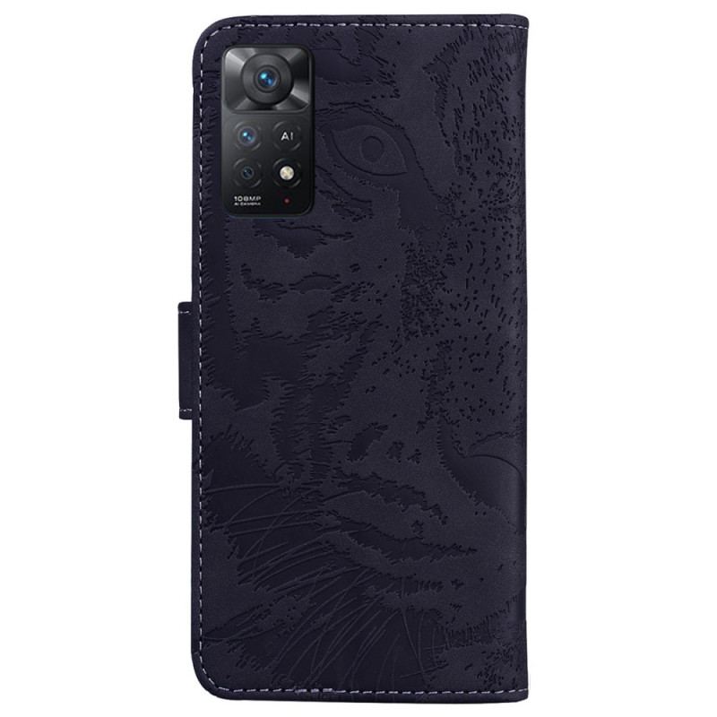 Housse Xiaomi Redmi Note 11 Pro / Note 11 Pro 5G Empreinte de Tigre