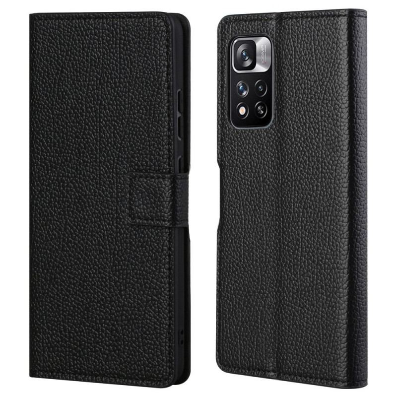 Housse Xiaomi Redmi Note 11 Pro / Note 11 Pro 5G Grain Litchi