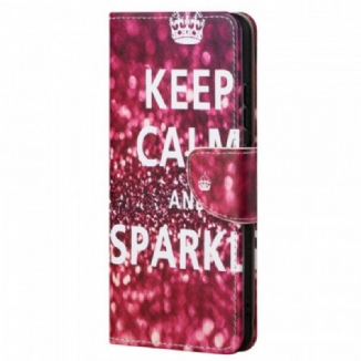 Housse Xiaomi Redmi Note 11 Pro / Note 11 Pro 5G Keep Calm and Sparkle