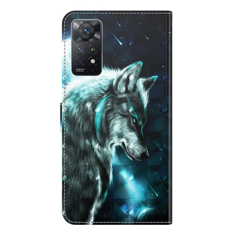 Housse Xiaomi Redmi Note 11 Pro / Note 11 Pro 5G Loup Majestueux