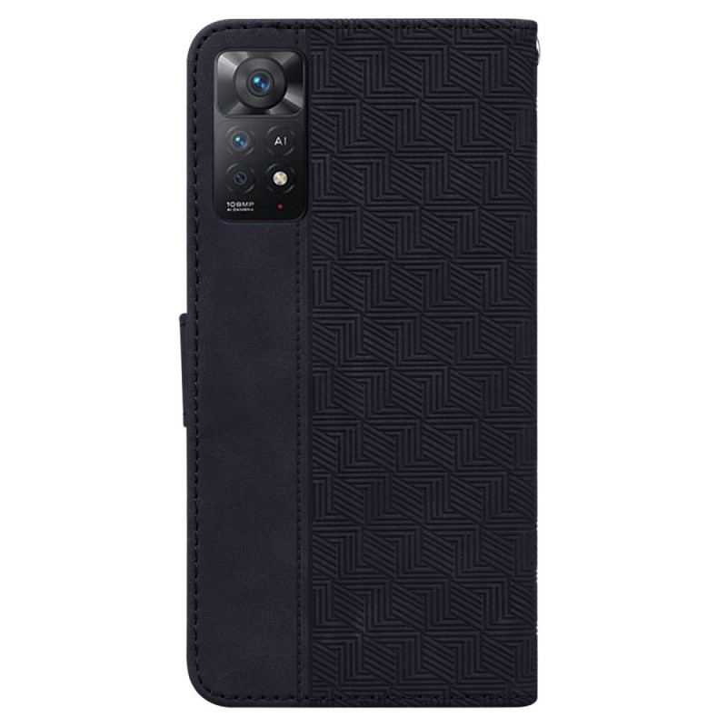 Housse Xiaomi Redmi Note 11 Pro / Note 11 Pro 5G Motif à Lanière