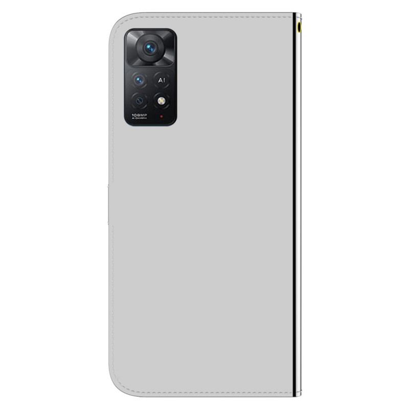 Housse Xiaomi Redmi Note 11 Pro / Note 11 Pro 5G Simili Cuir Couverture Miroir