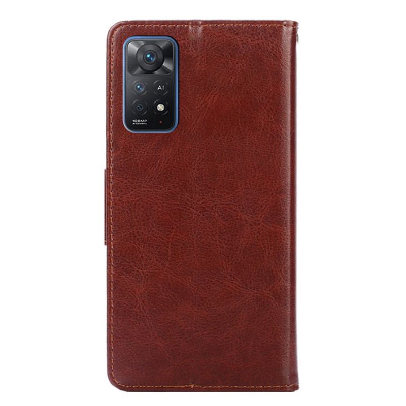 Housse Xiaomi Redmi Note 11 Pro / Note 11 Pro 5G Simili Cuir Rétro