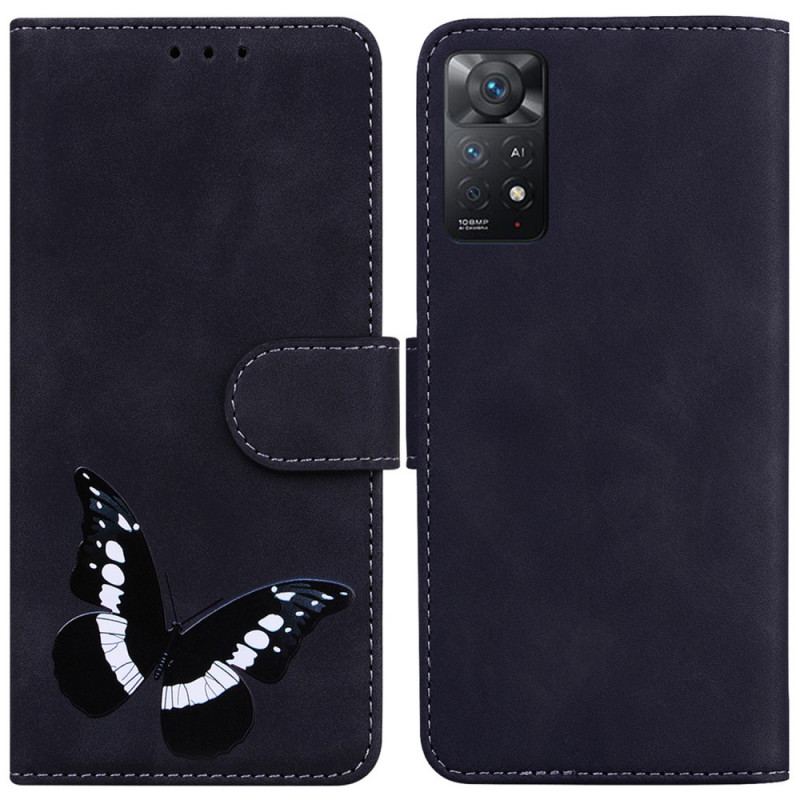 Housse Xiaomi Redmi Note 11 Pro / Note 11 Pro 5G Skin-Touch Papillon