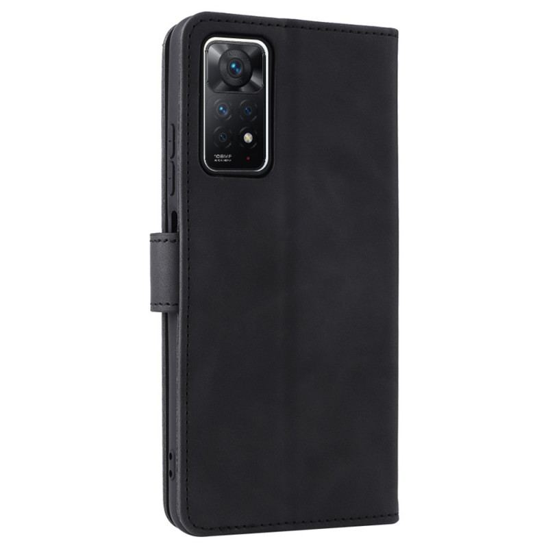 Housse Xiaomi Redmi Note 11 Pro / Note 11 Pro 5G Style Cuir Couture