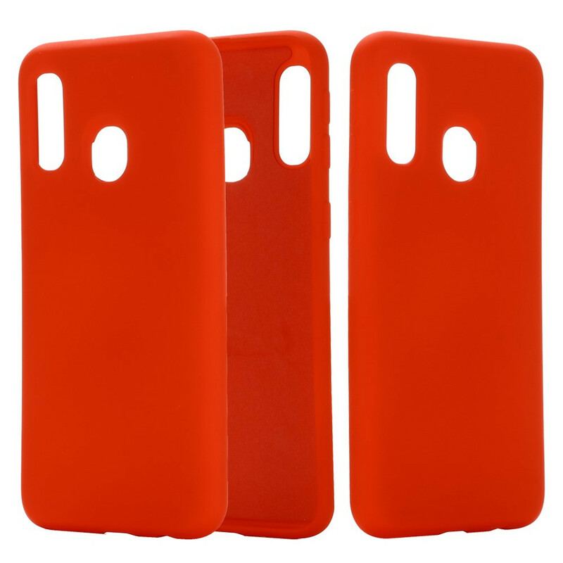 Coque Samsung Galaxy A30 / A20 Conception Silicone Liquide