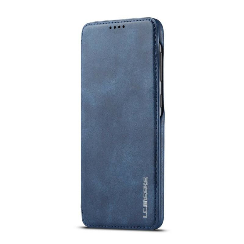 Flip Cover Samsung Galaxy A30 / A20 LC.IMEEKE Effet Cuir