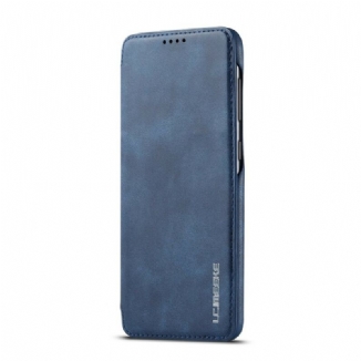 Flip Cover Samsung Galaxy A30 / A20 LC.IMEEKE Effet Cuir