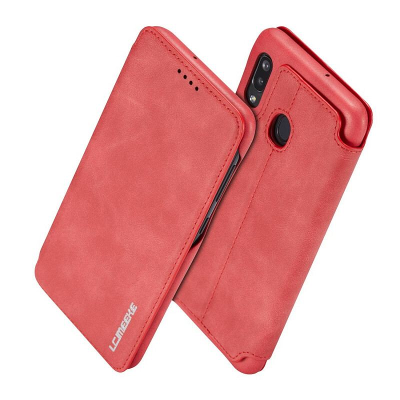 Flip Cover Samsung Galaxy A30 / A20 LC.IMEEKE Effet Cuir