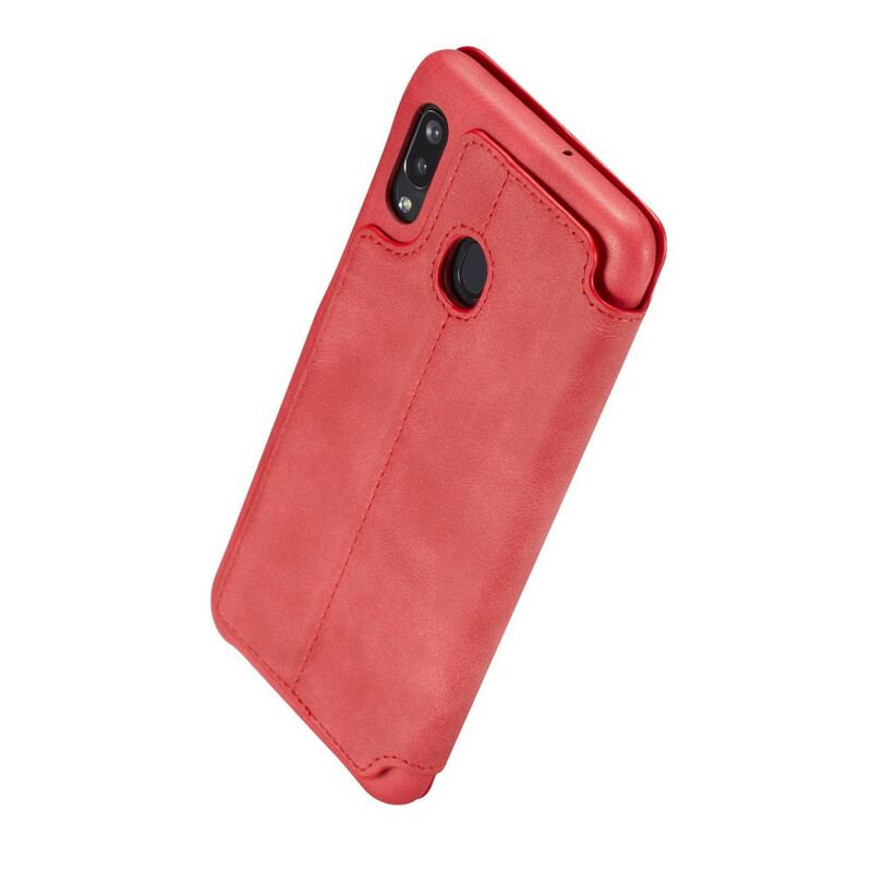 Flip Cover Samsung Galaxy A30 / A20 LC.IMEEKE Effet Cuir