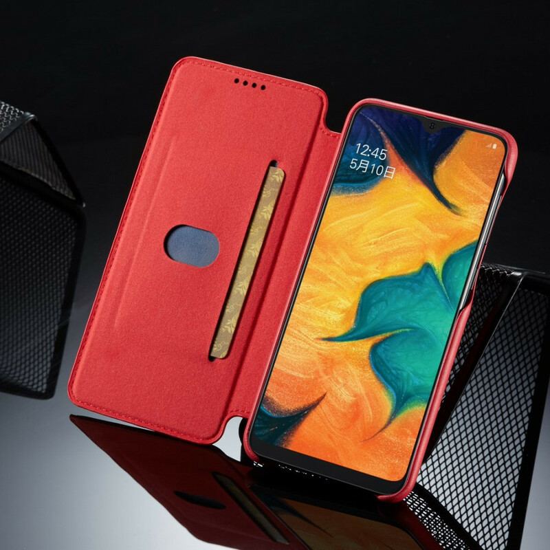 Flip Cover Samsung Galaxy A30 / A20 LC.IMEEKE Effet Cuir