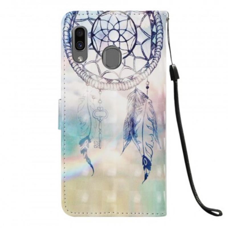 Housse Samsung Galaxy A30 / A20 Attrape Rêves Aquarelle