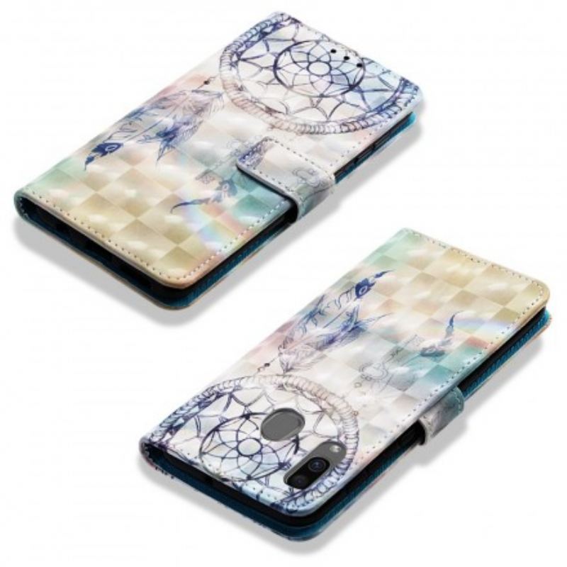 Housse Samsung Galaxy A30 / A20 Attrape Rêves Aquarelle