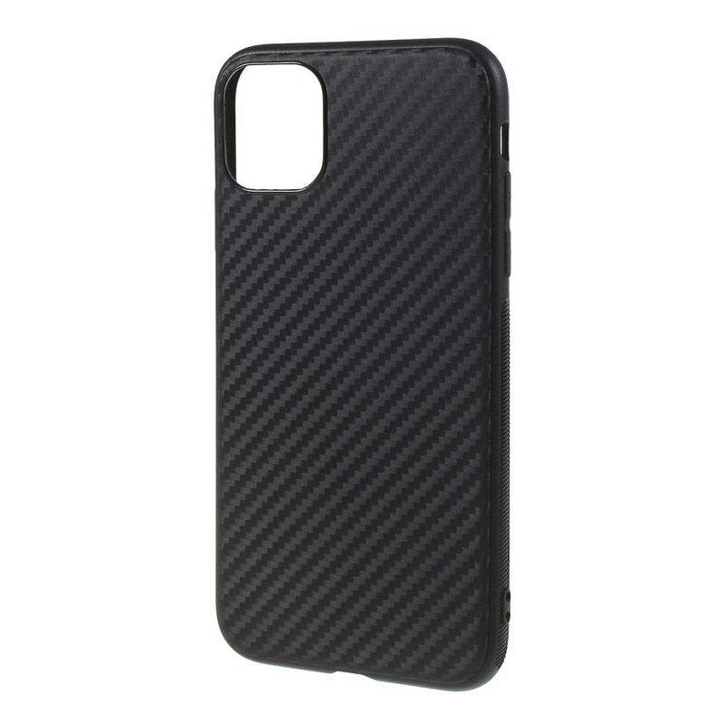 Coque iPhone 11 Fibre Carbone Simple