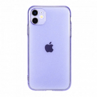 Coque iPhone 11 Fluorescente Paillettes