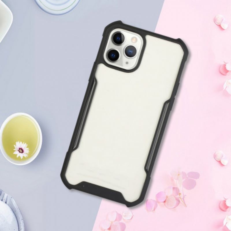 Coque iPhone 11 Hybride Rebords Colorés