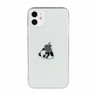 Coque iPhone 11 Jeux de Panda Logo