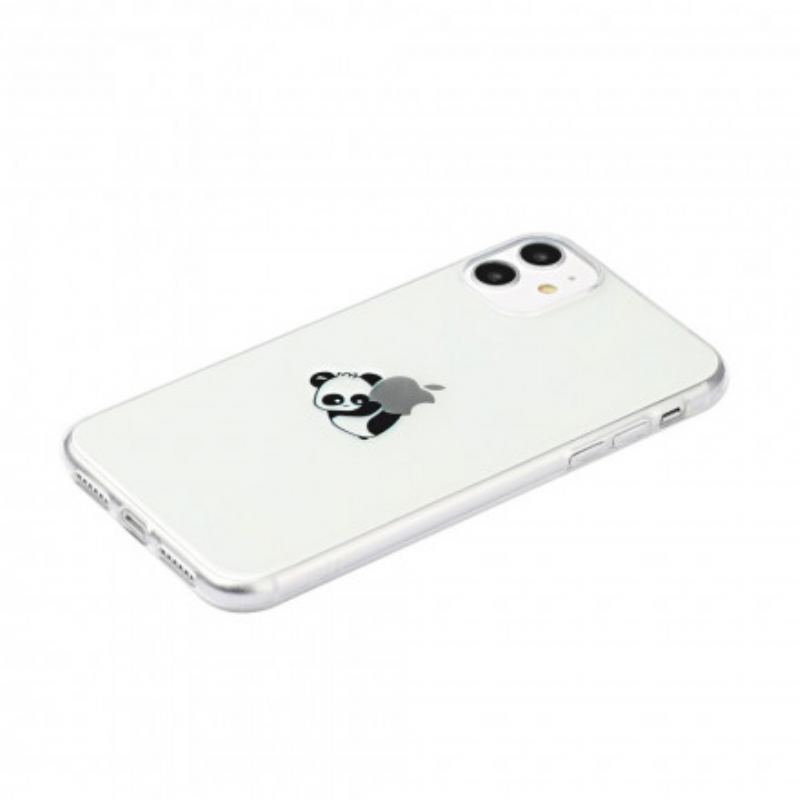 Coque iPhone 11 Jeux de Panda Logo