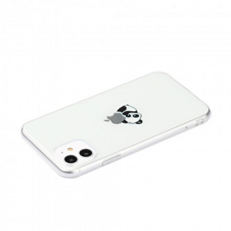 Coque iPhone 11 Jeux de Panda Logo