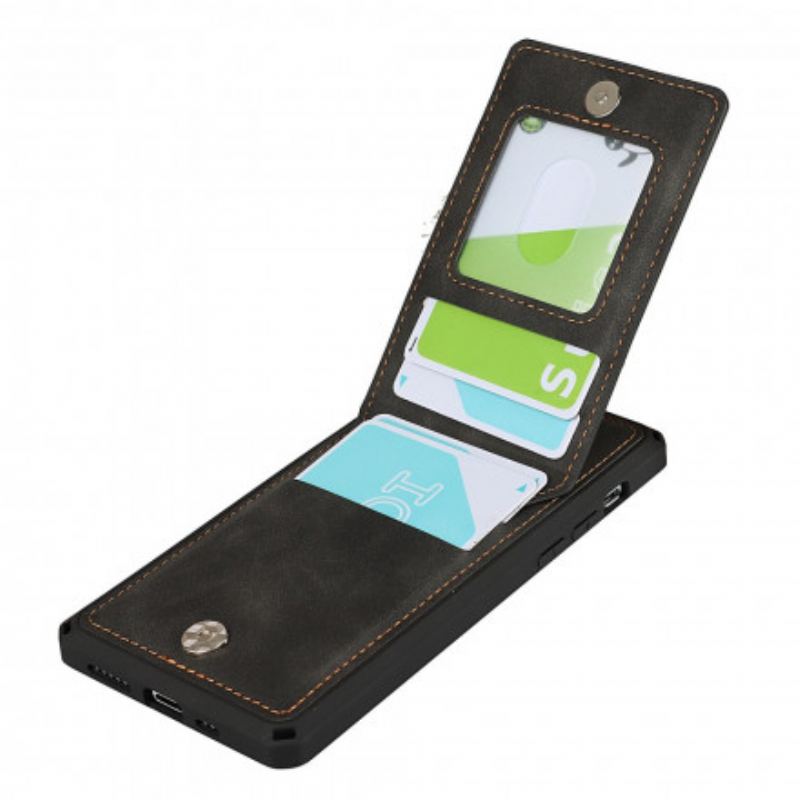 Coque iPhone 11 Porte-Cartes Support Vertical et Horizontal