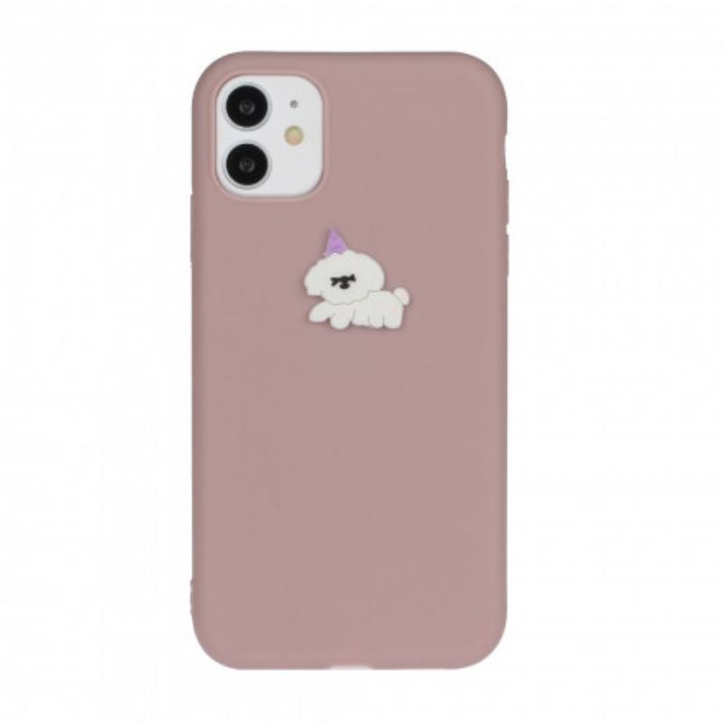 Coque iPhone 11 Silicone Logo Animal Fun