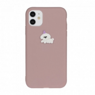 Coque iPhone 11 Silicone Logo Animal Fun