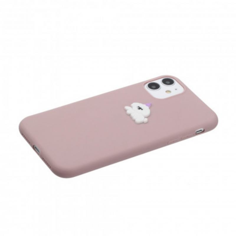 Coque iPhone 11 Silicone Logo Animal Fun