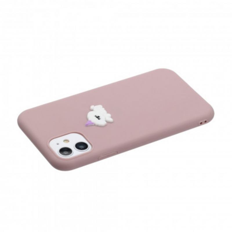 Coque iPhone 11 Silicone Logo Animal Fun